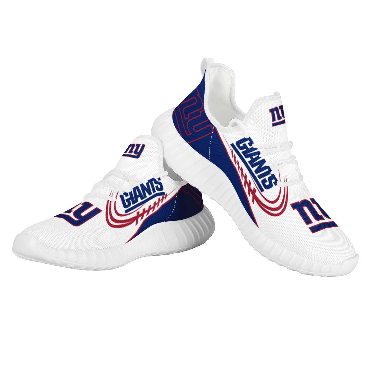 Women's New York Giants Mesh Knit Sneakers/Shoes 007